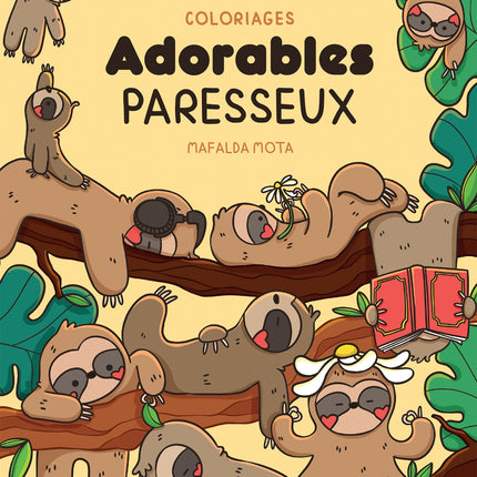 Coloriages - Adorables paresseux