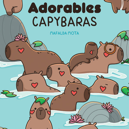 Coloriages - Adorables capybaras