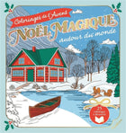 Magical Christmas Around the World: Advent Coloring Pages