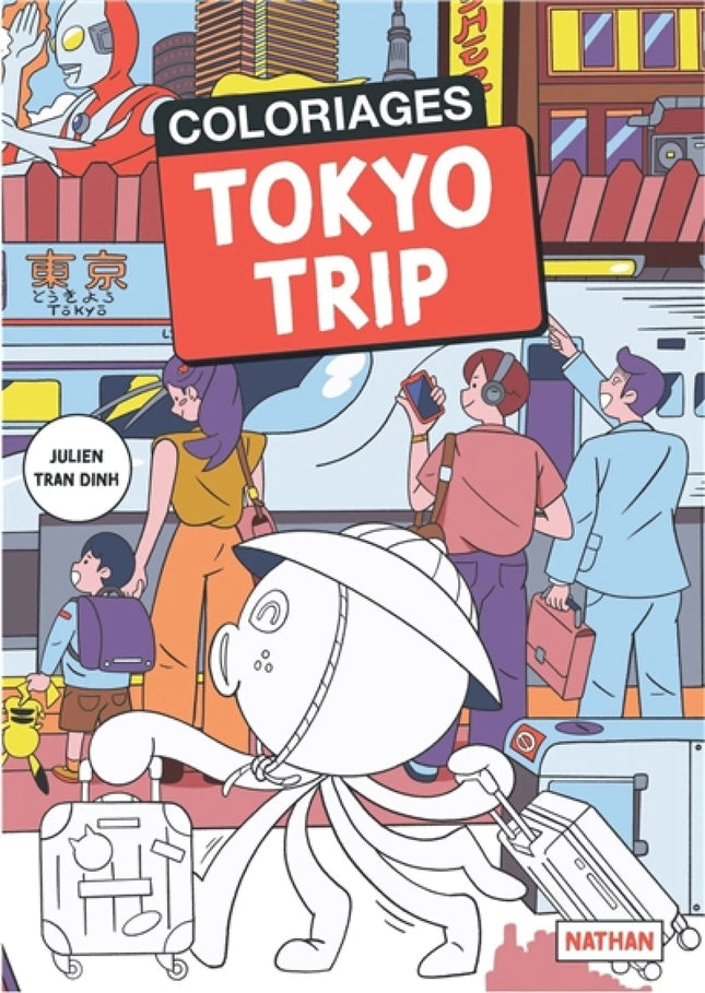 Tokyo trip : coloriages