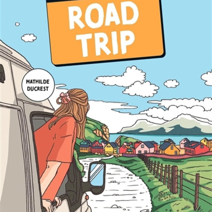 Carnet de voyage coloriages : road trip