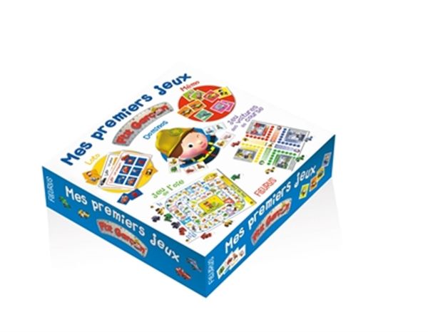 Mes premiers jeux P'tit garçon - Coffret