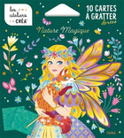 Nature Magique - 10 cartes à gratter dorées
