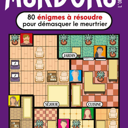 MURDOKU l’original 80 énigmes à résoudre pour démasquer le meurtrier