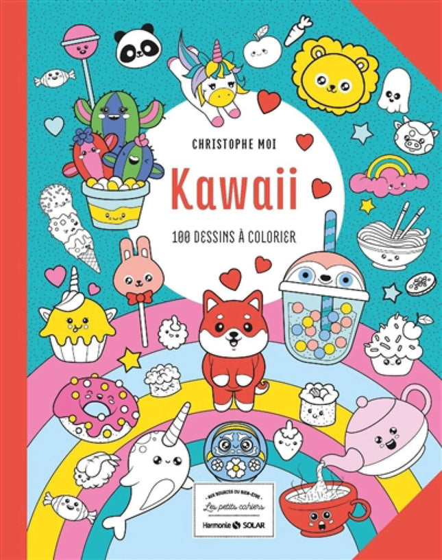 Kawaii: 100 Coloring Pages