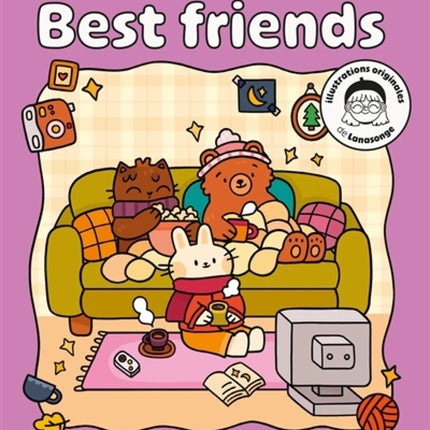 Best friends - Sweet & cosy coloriages