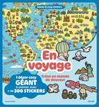 En voyage ! : 1 décor cosy à animer avec + de 300 stickers