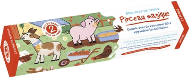 My Magic Paintbrush Placemats: The Farm