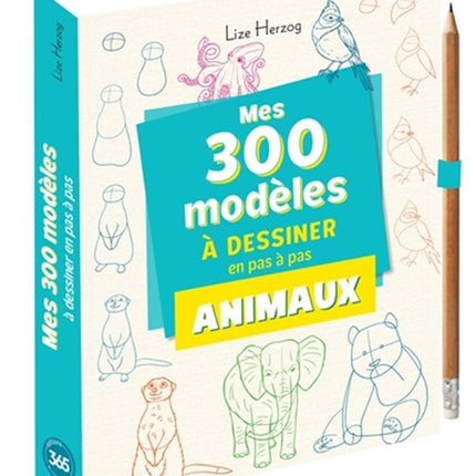 My 300 animal models to draw step by step