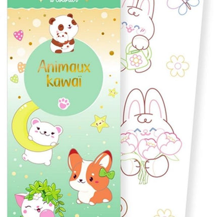 Kawaii Animals - My Little Coloring Cards