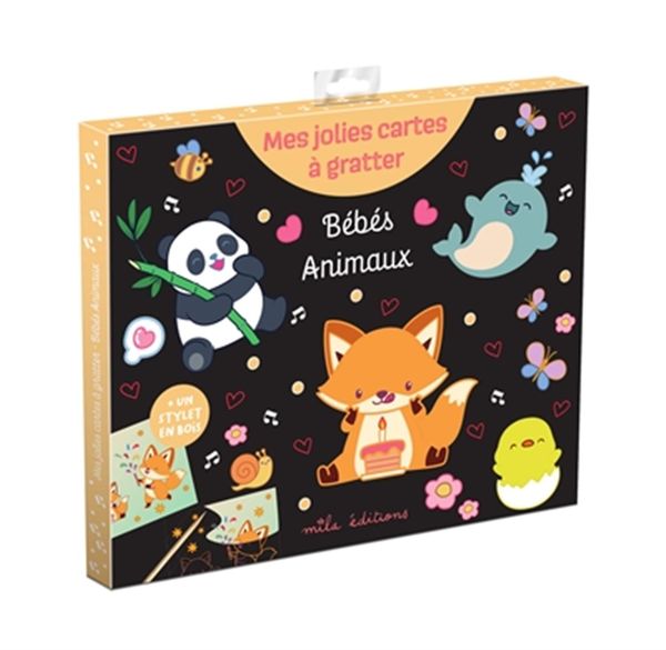 Baby Animals - My Pretty Scratch Cards 
