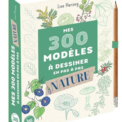 My 300 step-by-step drawing patterns - Nature