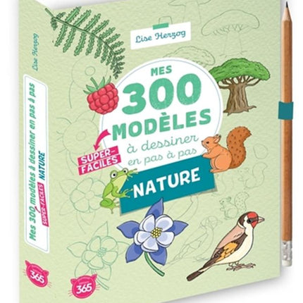My 300 step-by-step drawing patterns - Nature