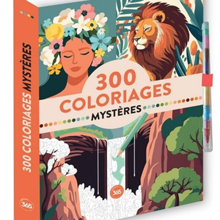 300 Mystery Coloring Pages