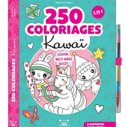250 coloriages Kawaï
