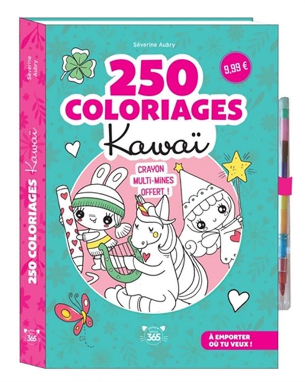 250 coloriages Kawaï