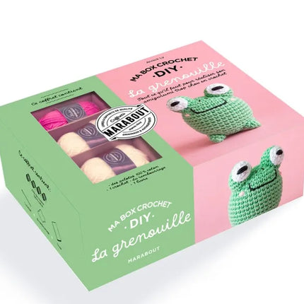 My Apily Frog crochet box