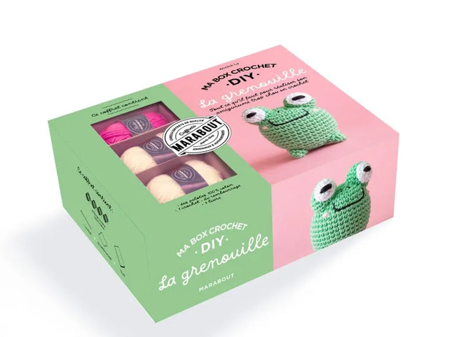 My Apily Frog crochet box