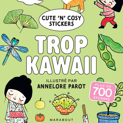 Cute 'n' cosy Stickers - Trop kawaï