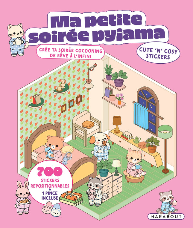 Ma petite soirée pyjama - Cute 'n' cosy stickers