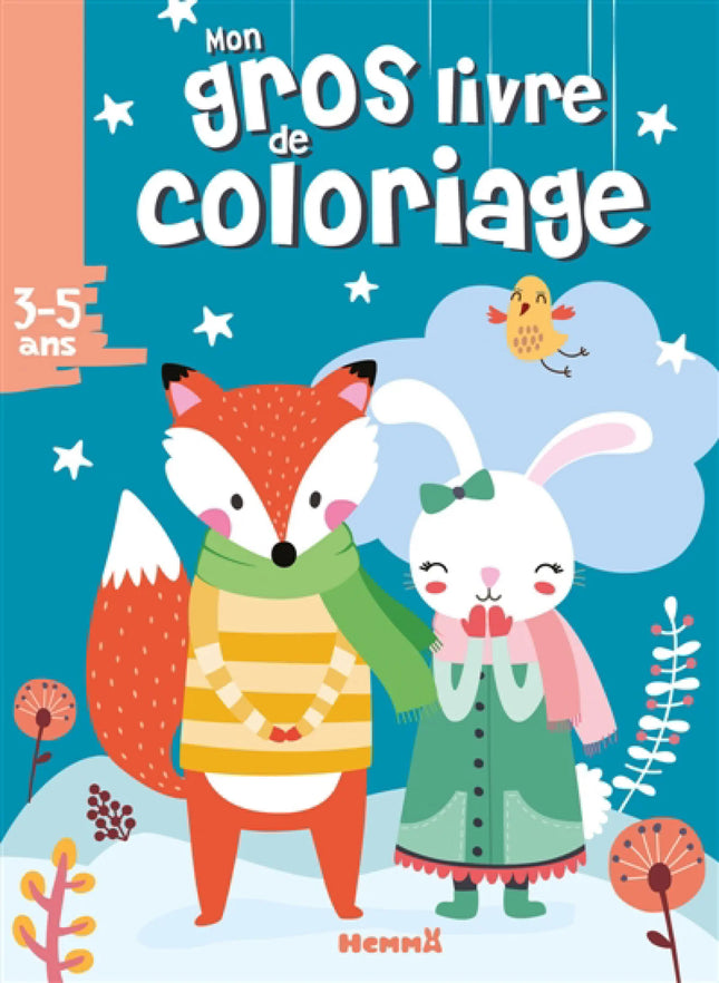 My Big Coloring Book (Fox, White Rabbit)