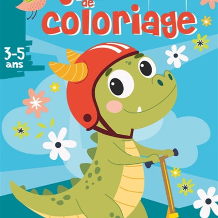 Mon gros livre de coloriage (Croco trotinette)