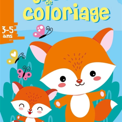 Mon gros livre de coloriage (Papa et bébé renards)