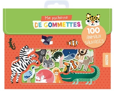 My Sticker Book: 100 Wild Animals