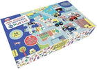 Mon circuit de voitures en puzzle