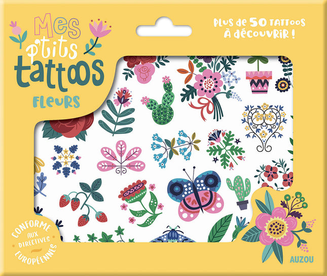 Mes P'tits tattoos - fleurs