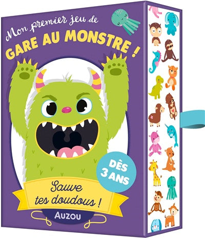 Mon premier jeu de gare au monstre ! : sauve tes doudous !