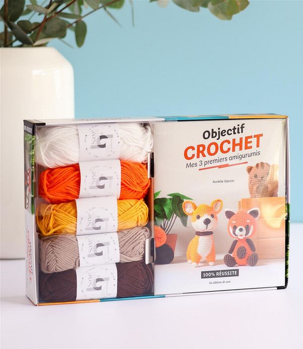 Coffret Mes 3 premiers amigurumis