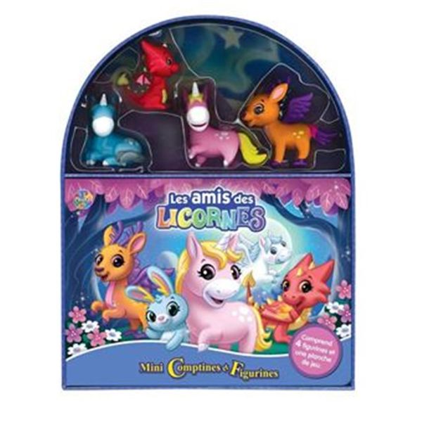 Les amis des licornes - Mini Comptines et Figurines