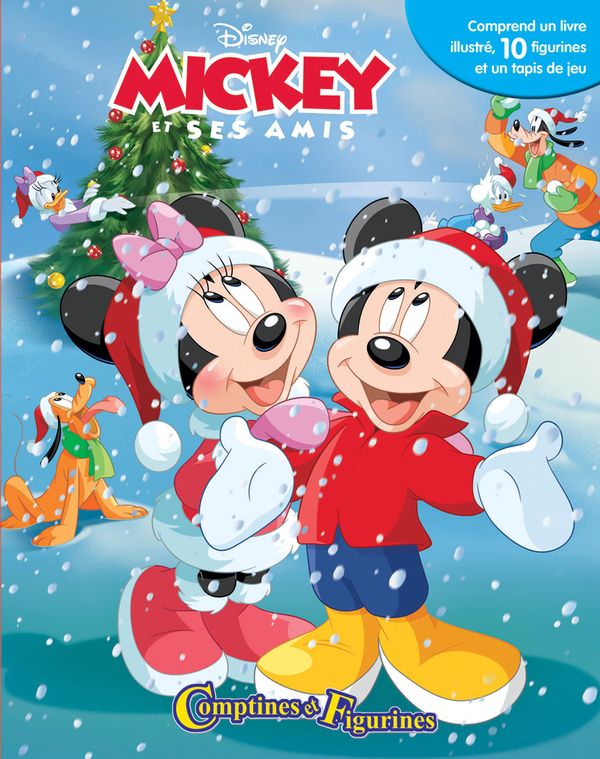 Disney Mickey et ses amis - Noël- Comptines et Figurines