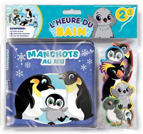 Manchots au jeu - L'heure du bain