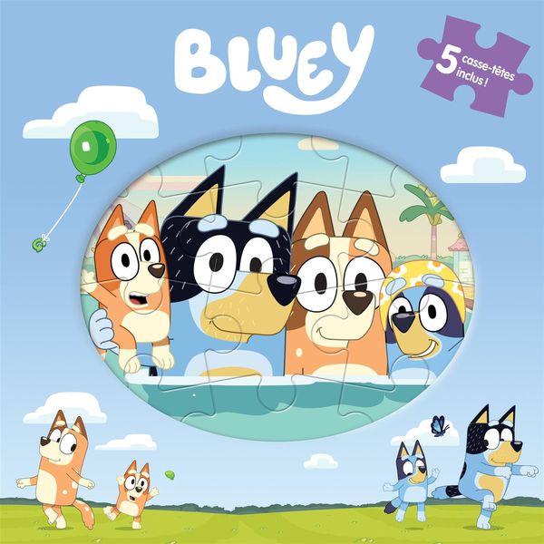 BBC Bluey - Mon premier livre casse-tête