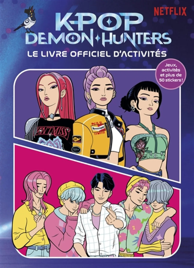 Kpop demon hunters : le livre officiel d'activités