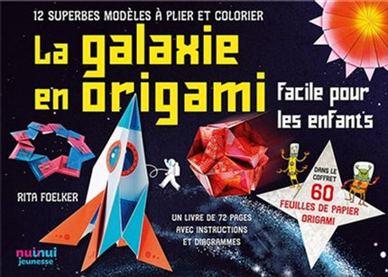 La galaxie en origami - Facile pour les enfants