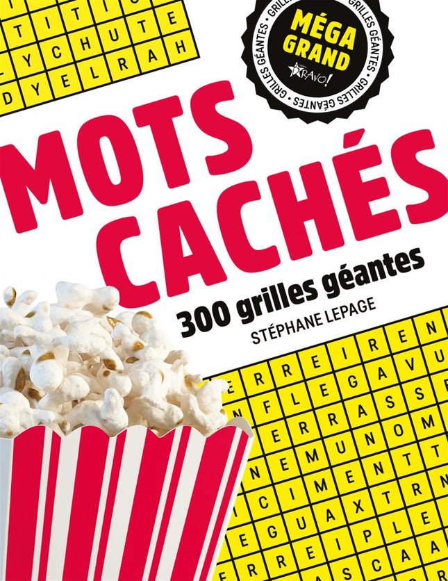 Méga grand - Mots cachés : 300 grilles géantes