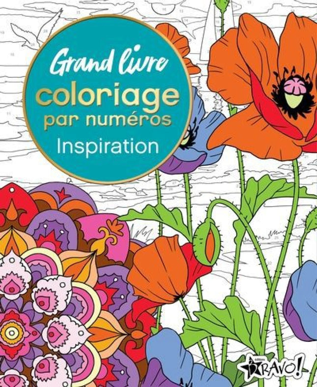Large Color by Number Book - Inspiration