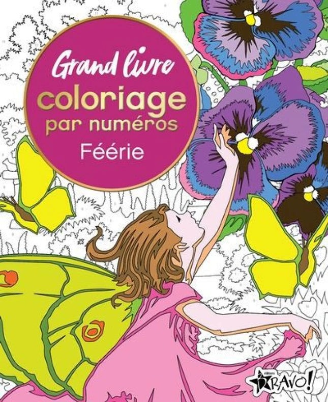 Big Coloring Book by Numbers - Fairytale