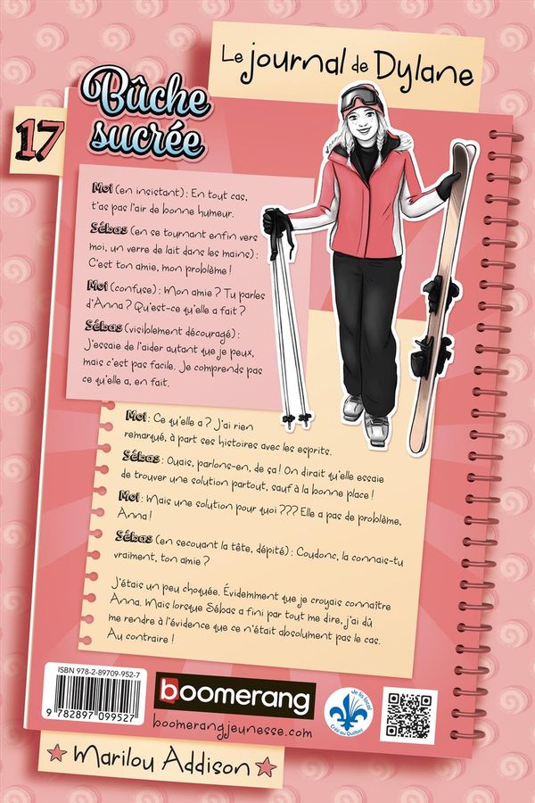 Le journal de Dylane 17 : Bûche sucrée