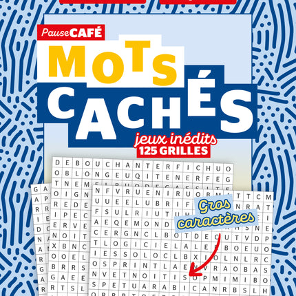Pause Café : Mots cachés gros caractère 2026 no 2