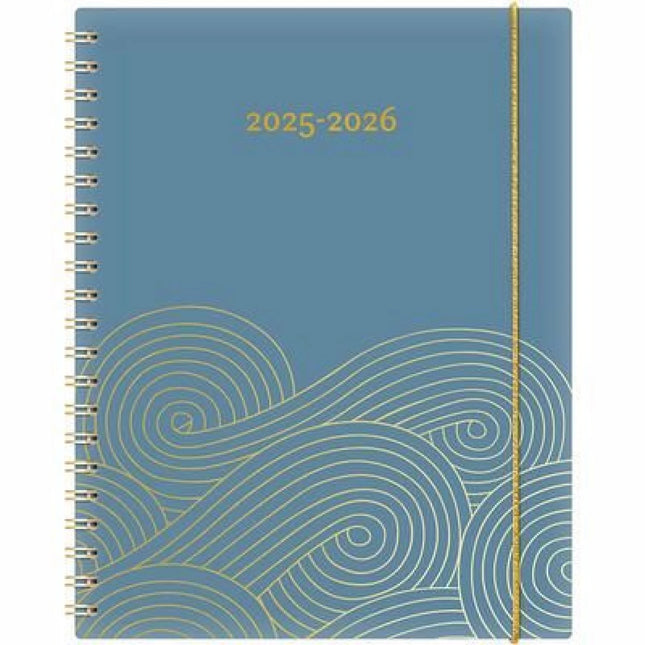 Agenda Kibo-OR Bleu Scolaire 2025-2026