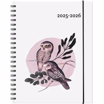Agenda Garbo Chouette Scolaire 2025-2026