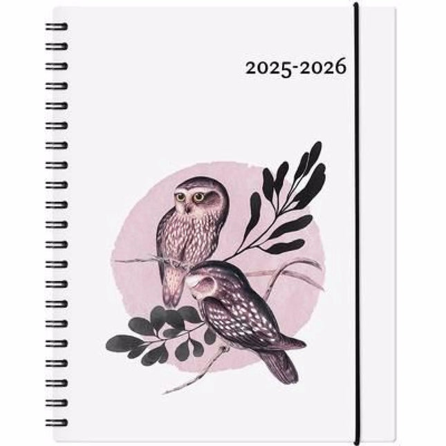 Agenda Garbo Chouette Scolaire 2025-2026