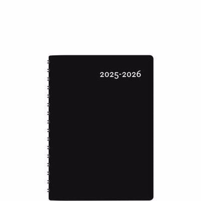Agenda Buro Noir Scolaire 2025-2026