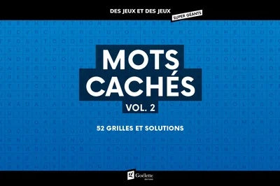 Mots cachés vol. 2 : 52 grilles et solutions