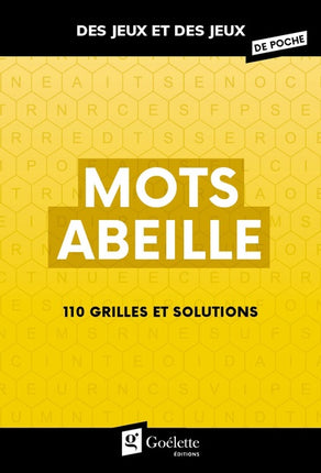 Bee words: 110 grids and solutions