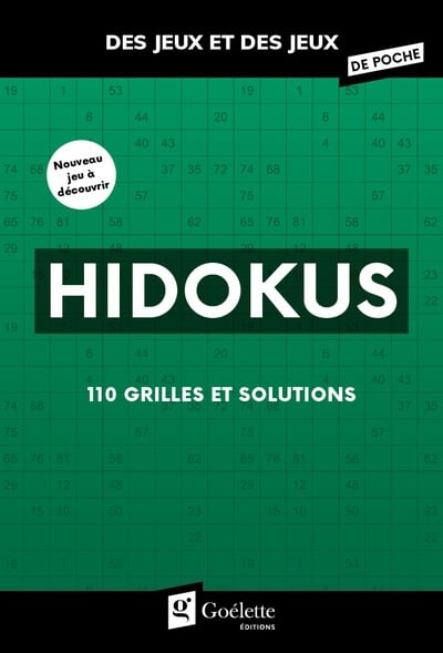 Hidokus 110 grilles et solutions